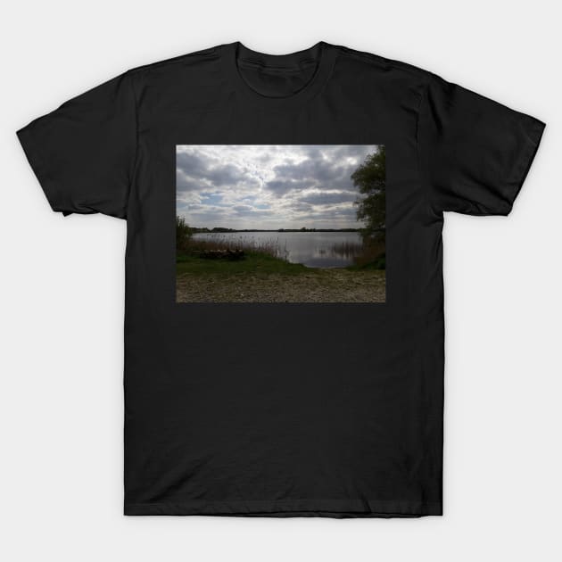 The sky is grey and white and... T-Shirt by MinnieMot